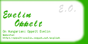 evelin oppelt business card